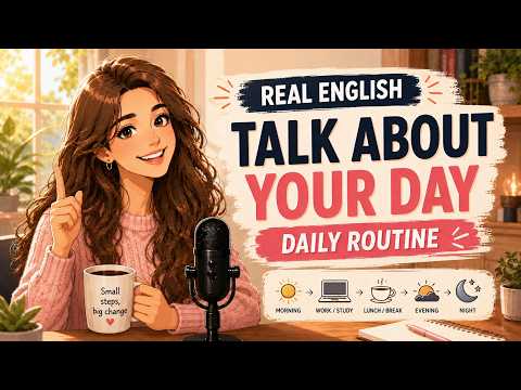 English Conversation Practice | What's Your Daily Routine? | Easy English for Beginners