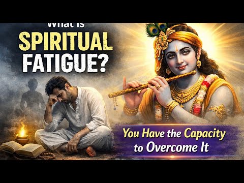 Spiritual Fatigue Explained 🧠✨ (Krishna Wisdom ) #sprituality #fatigue #bhagavadgita #shorts #wisdom