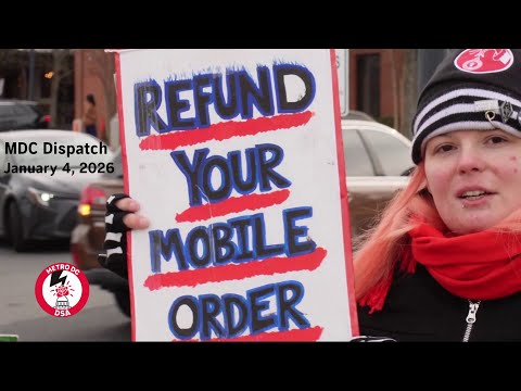 2025 Local Convention | Families Not Feds | Starbucks Workers United | MDC Dispatch, January 4, 2026