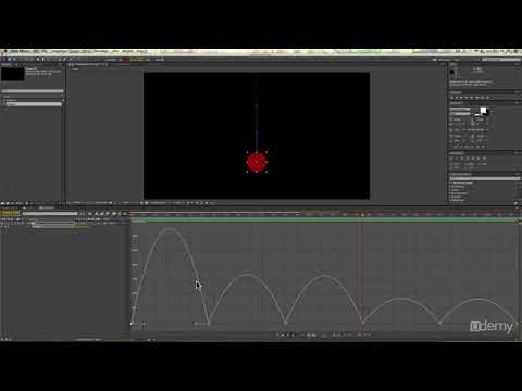 Adobe After Effects: Advanced Shape Layers : Bouncing Ball - Part I - Graph Editor