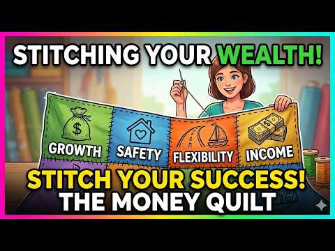 How Money Quilt Stitching Income Growth Safety and Flexibility ? #financialgrowth #financialgoals