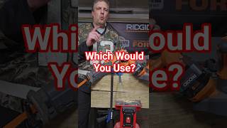 What's The Better Tool For The Job?  #ridgid #tooltestraw #diy #howto #truth #wow #yes #omg #amazing