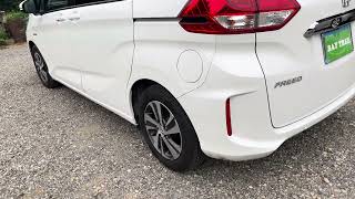 ホンダフリード左フロントドアからスライドドアからクォーターパネルまで鈑金塗装完成致しました。