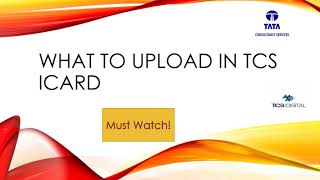 What to upload in TCS ICARD| TCS DCA September Exam|TCS Digital | TCS Elevate Wings 1