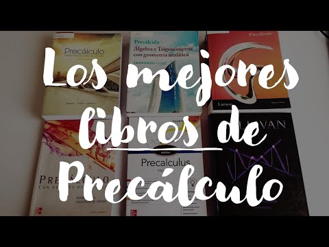 Los mejores libros de Precalculo!!!