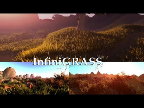 InfiniGRASS - Next Gen Interactive Volume Grass for unity assets