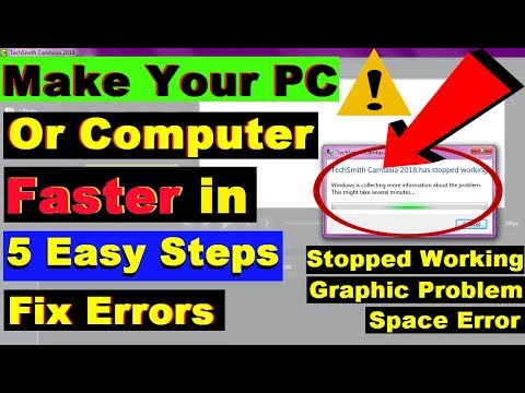 Make your Computer Faster in 5 Steps || Fix Errors using this 5 Steps. | Fix lagging