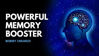 Memory Enhancer | Powerful Memory Booster and Focus | Binaural Beats Isochronic Tones Meditation