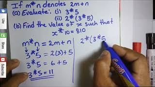 How to solve Binary Operation?