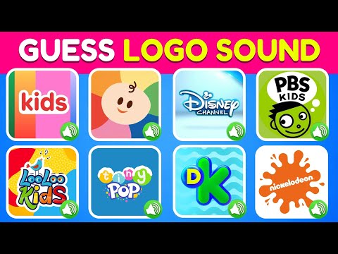 Guess The Cartoon TV Channel Logo Sound 🔊📺 Netflix Kids, Baby First, LooLoo Kids, Nickelodeon 