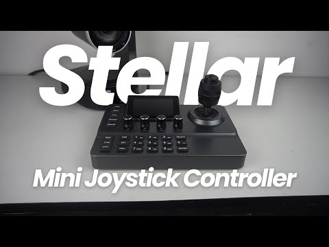 Stellar Mini Joystick Controller – Ultimate PTZ Camera Control