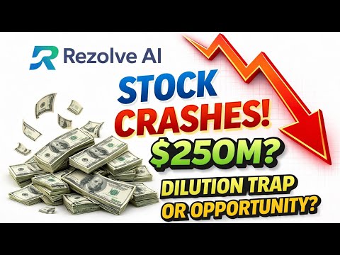 Rezolve AI Stock Crashes After $250M Funding – Smart Money Trap or Big Opportunity? (RZLV)