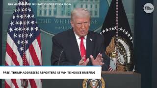 Donald Trump blames administration's messaging on American's feeling of economic woes