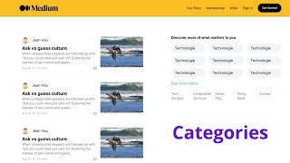 05- Creer Les Categories | medium Clone | tailwind css