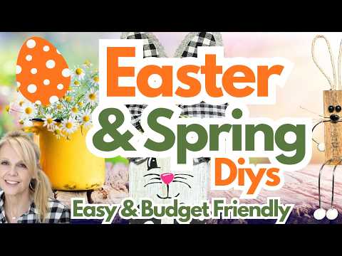Must Try Super Easy Spring & Easter DIYS for Small Spaces on a Budget