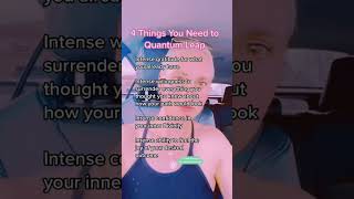 4 Things You Need to Quantum Leap #quantummanifestation #spiritualawakening #quantumshift