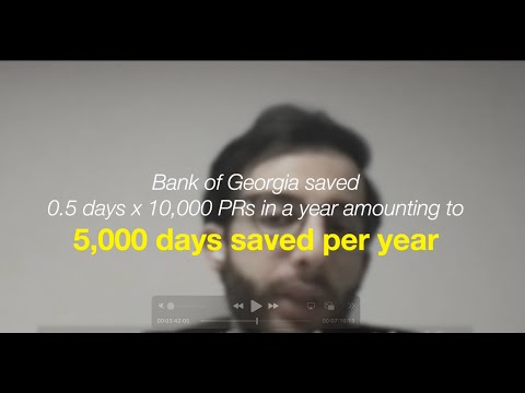 Dev Analytics Case Study: Bank of Georgia (~500 devs)