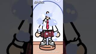 Rich Private School Uniform Tutorial 💼🎀 #tocaboca #roleplay #tutorial