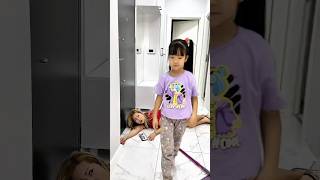 Children follow the example of adults 😢🙀 LeoNata family #shorts