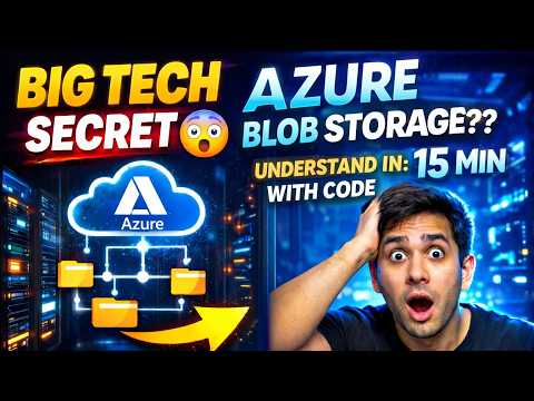 How Big Companies Store Files? Azure Blob Storage Explained in 15 Minutes