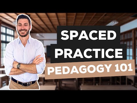 What is spaced practice, and how can it be used as a teaching tool?