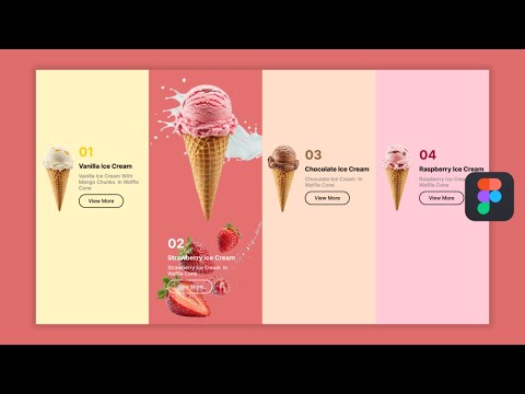 Ice Cream Animation Design in Figma | Modern UI Animation Tutorial