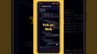 How to create your first website💻 on mobile #sunglow  #coding #website #webdev #code #shorts #html