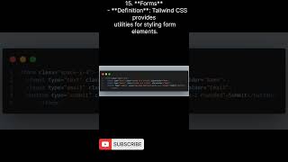 Forms #tailwindcss #coding #frontendcourse #cssframework #webdesign #csstutorial #programming #css3