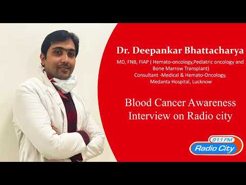 Aplastic Anemia Awareness Interview on Radio City | Dr. Deepankar Bhattacharya
