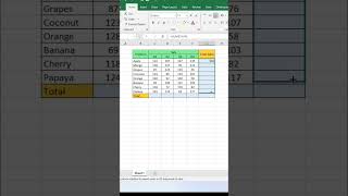Smart way to Autosum in Excel and impress #excellearning #excelshortcuts #excel