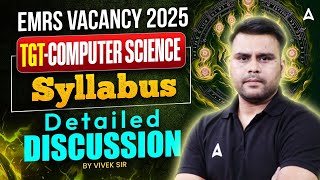 EMRS TGT Computer Science Syllabus 2025 | Detailed Discussion by Vivek Sir