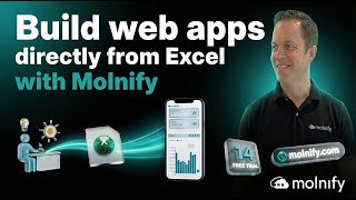 Build web apps directly from Excel | Molnify