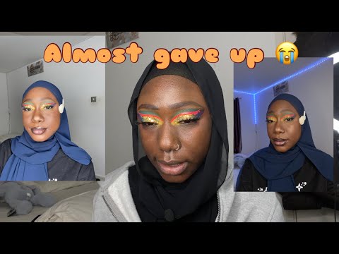 Glitter cut crease makeup look|inspired by beatsbydeb|❤️