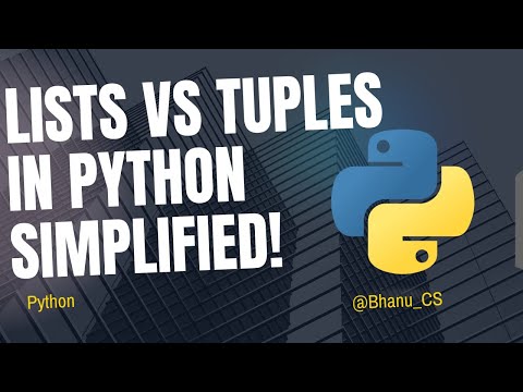 10. "Lists & Tuples in Python | Beginner’s Guide to Python Basics"