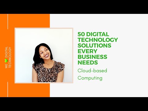 Cloud Computing | 50 Digital Technology Solutions Every Business Needs
