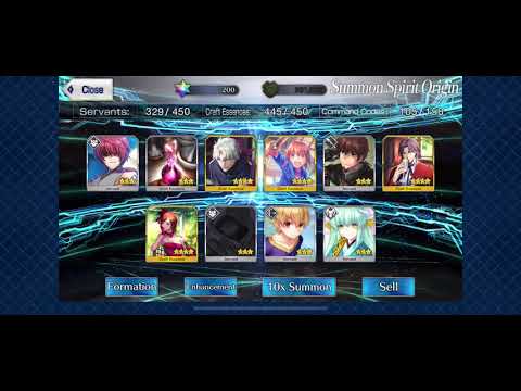 Fate Grand Order-Absolute Demonic Front: Babylonia-Ishtar and Enkidu Summons