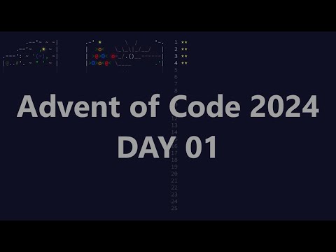 Advent of Code 2024 | Day 01
