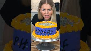Who licked Phoebe?