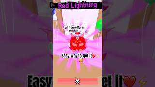 Easy way to get red lighting in Brox fruit #roblox #bloxfruits