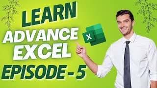 All Basic Function In Excel | Complete Advanced Excel Course | Episode- 5 #excel #dataanalytics