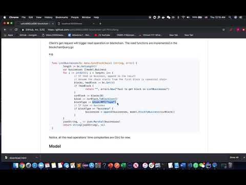 CS686 blockchain final project