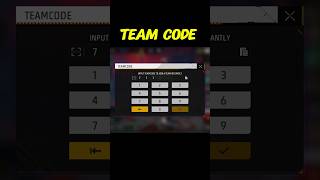 Rai star ke group mein jaane ka team code #teamcode #raistar #freefirefunny  #trending #shorts