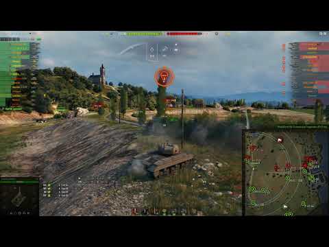 A decent T21 game on Fisherman's Bay (noob learning to play light tanks in WoT)
