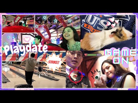 【KR/ENG】 Playdate with Min and Family - Min's a pro at bowling?!?🎳 | 국제커플 International Couple 🇰🇷🇺🇸