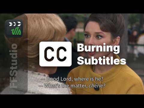 Burn Subtitles in FFStudio | Use Whisper SRT Files on Your Video