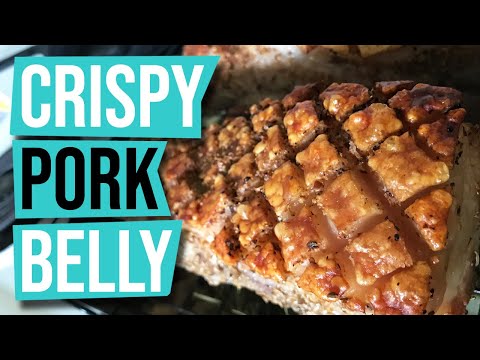 Crispy Pork Belly in 5 minutes | Slow Cooked Pork Belly