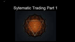 Systematic Trading Part 1/ [How to pass FTMO]