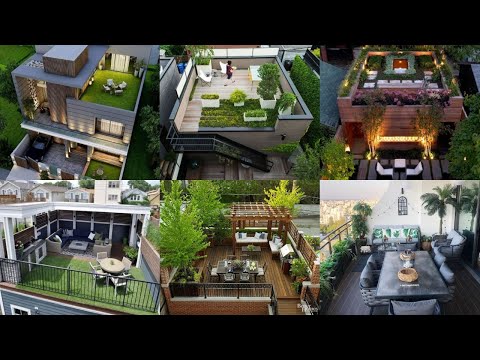 Modern Rooftop Terrace Designs 2021| Pergola Design Ideas| rooftop garden| Rooftop Terrace Interior