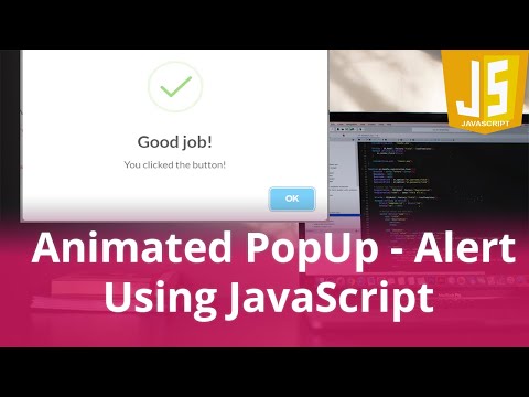 How to Make Animation Alert / PopUp Using JavaScript