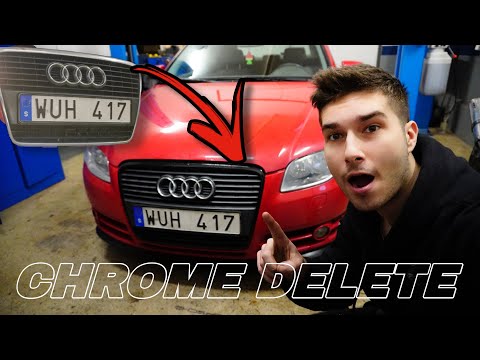 How to do a CHROME DELETE at home (Very simple and cheap with wrap)